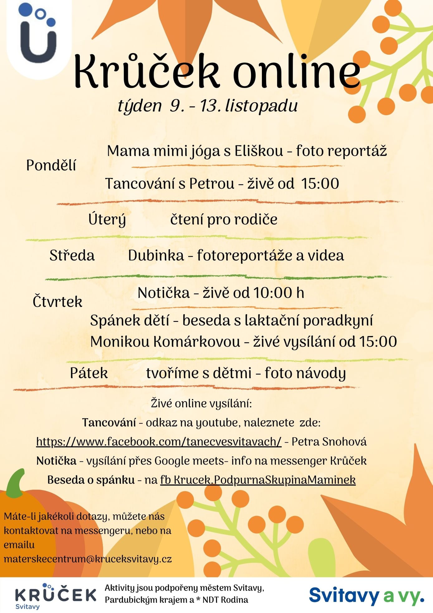 online od 9 listopad
